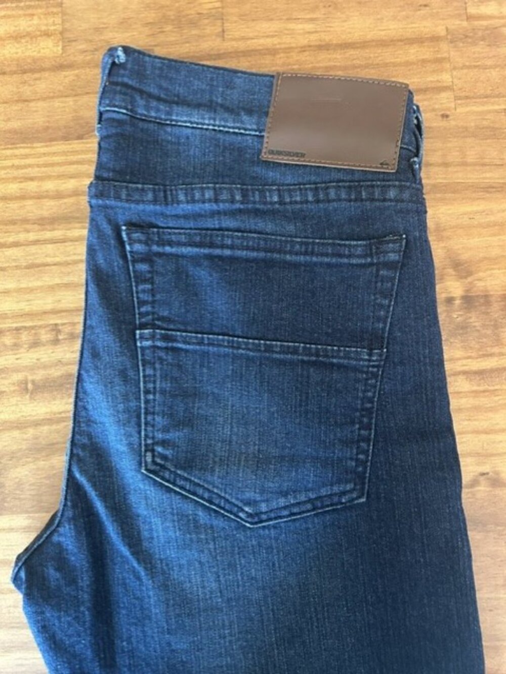 Quiksilver Slim Straight Jeans Men’s 30 Dark Wash Denim RN 114199 - Picture 2 of 5
